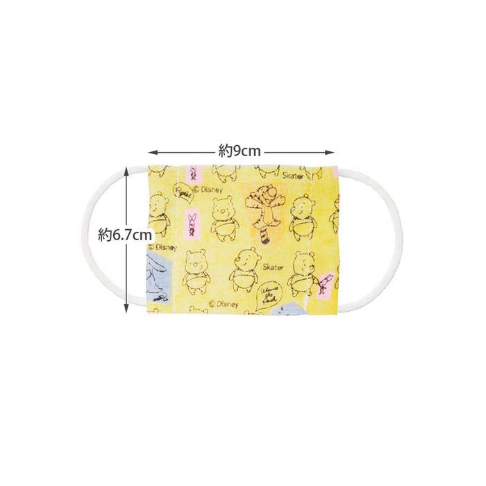 Skater Disney Winnie The Pooh Antibacterial Gauze Mask for 2-4 Year Old Babies Pack of 3 8.8x6.5cm- Japan Figure Store - #1 Bring To You The Best Japanese Goods