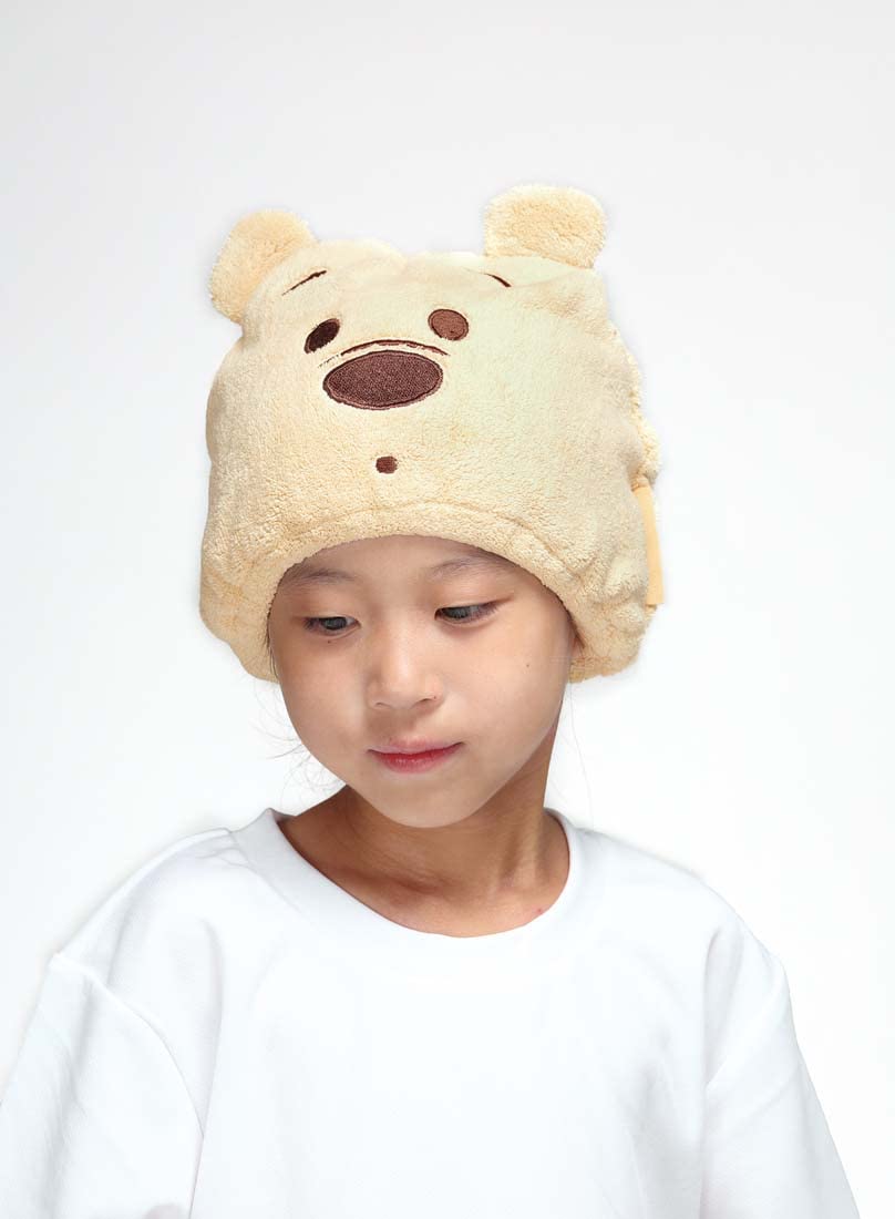 Skater Quick-Drying Water Absorbent Disney Winnie the Pooh Animal Towel Cap 23cm x 17cm- Japan Figure Store - #1 Bring To You The Best Japanese Goods