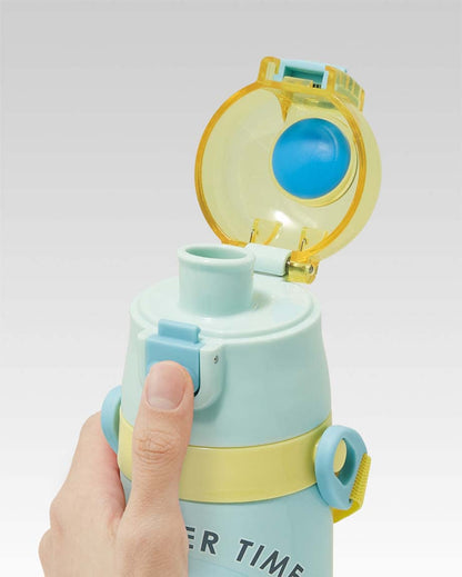 Skater Minions 23 Kids 350ml Stainless Steel 2Way Water Bottle with Cup- Japan Figure Store - #1 Bring To You The Best Japanese Goods