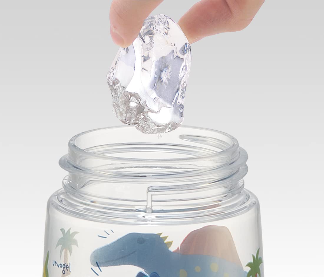 Skater 500ml Dinosaur Picture Water Bottle - One-Push Kids Boys Hydration Pddr5- Japan Figure Store - #1 Bring To You The Best Japanese Goods