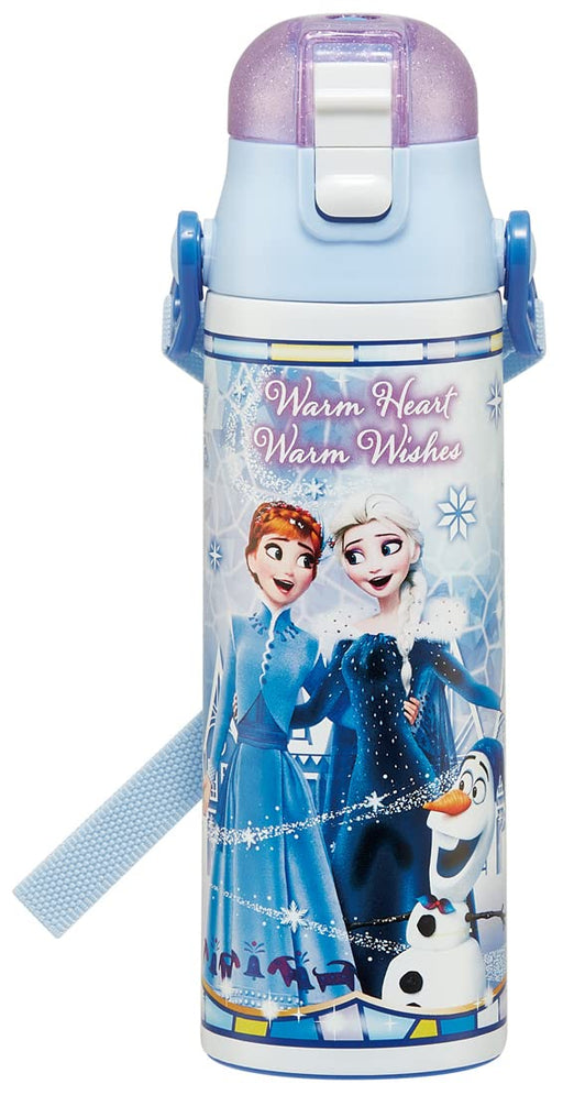 Skater Disney Frozen Stainless Steel Sports Water Bottle for Girls 580ml- Japan Figure Store - #1 Bring To You The Best Japanese Goods