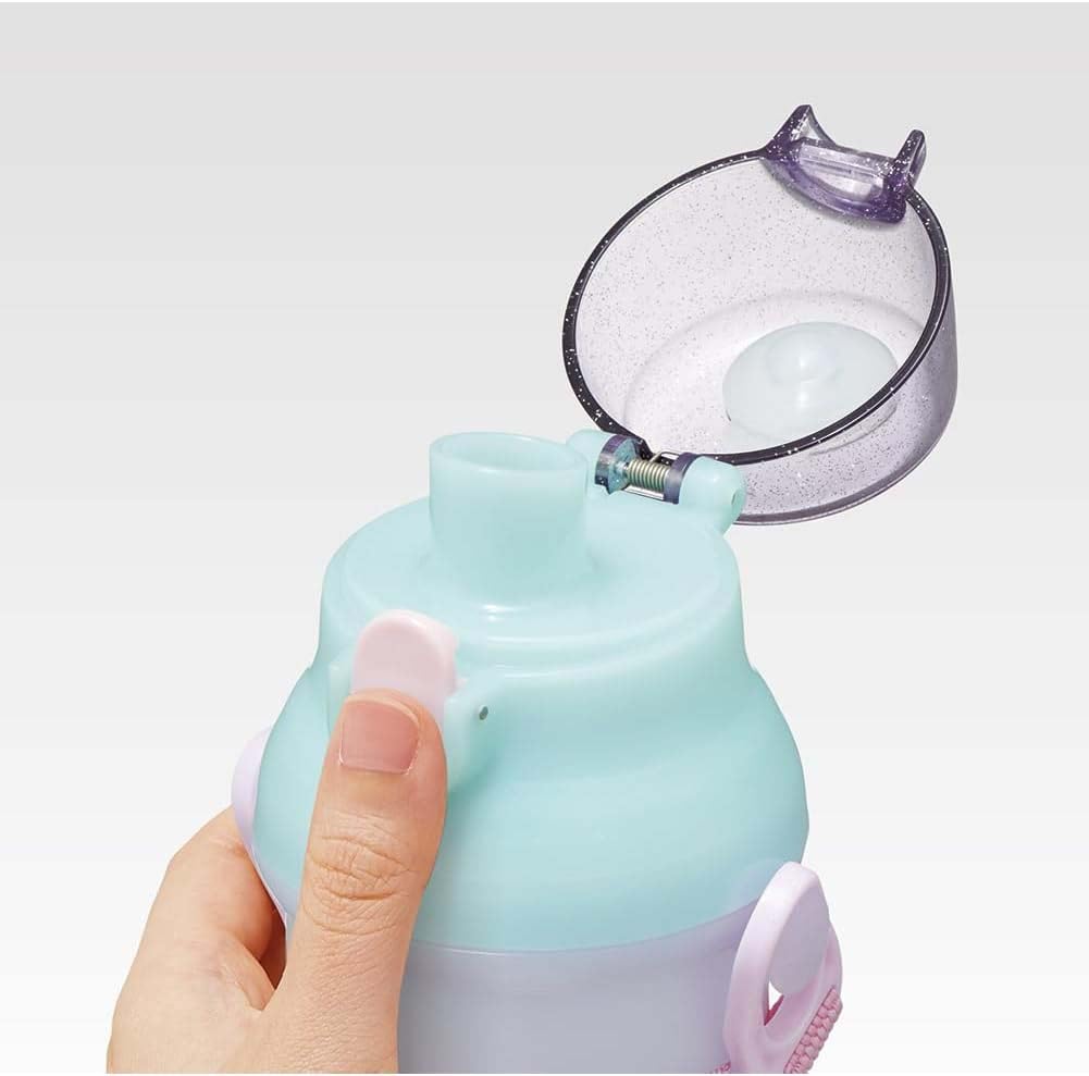 Skater Disney Princess 24 Antibacterial Lightweight Water Bottle 480ml Made in Japan Child Friendly for Kids- Japan Figure Store - #1 Bring To You The Best Japanese Goods