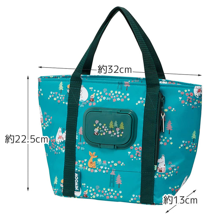 Skater Moomin Kclbp1-A Wet Tissue Pocket Cooling Lunch Bag- Japan Figure Store - #1 Bring To You The Best Japanese Goods