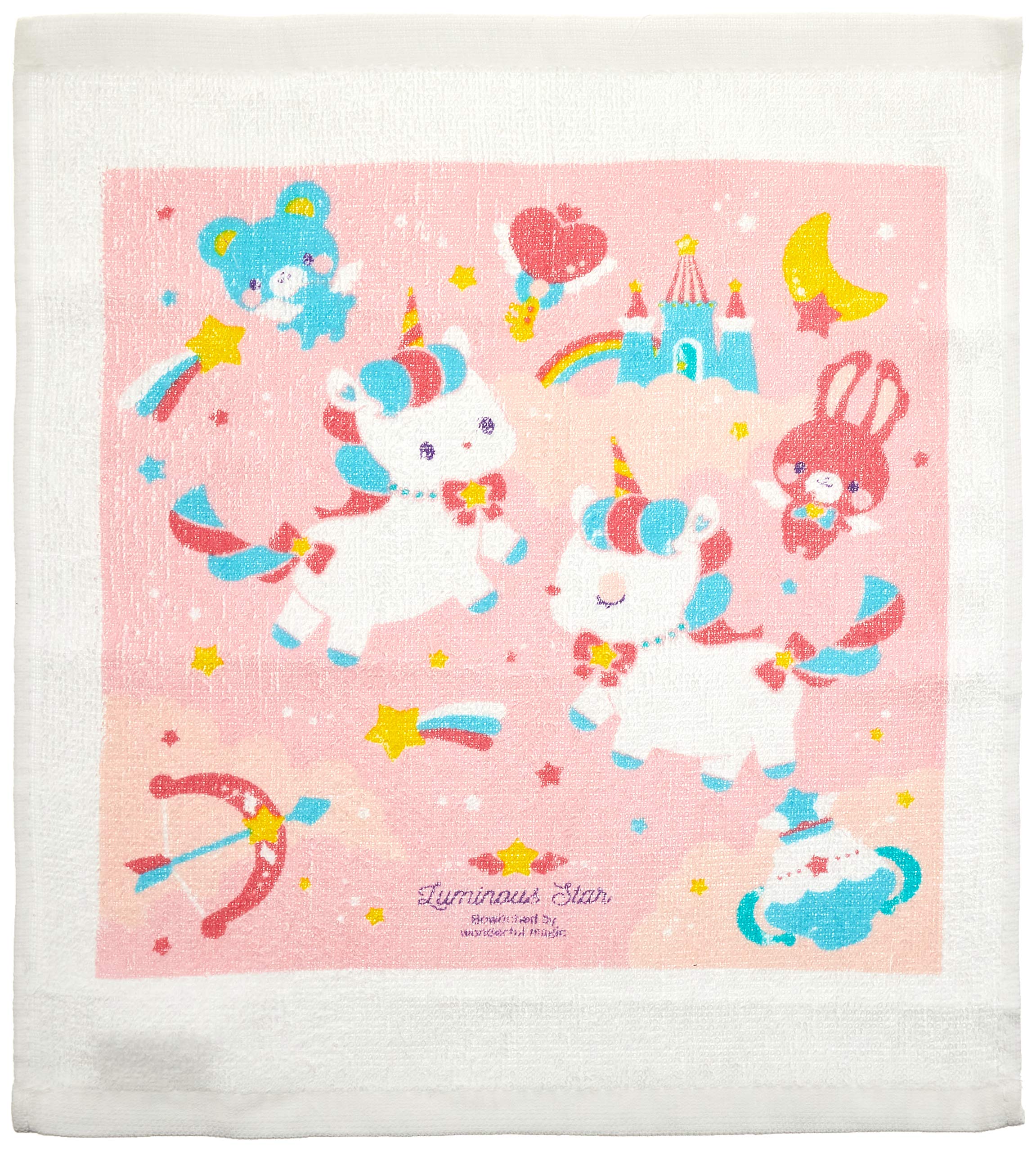 Skater Unicorn Wet Towel Set with Case 32 x 30.5cm Made in Japan - OA5- Japan Figure Store - #1 Bring To You The Best Japanese Goods