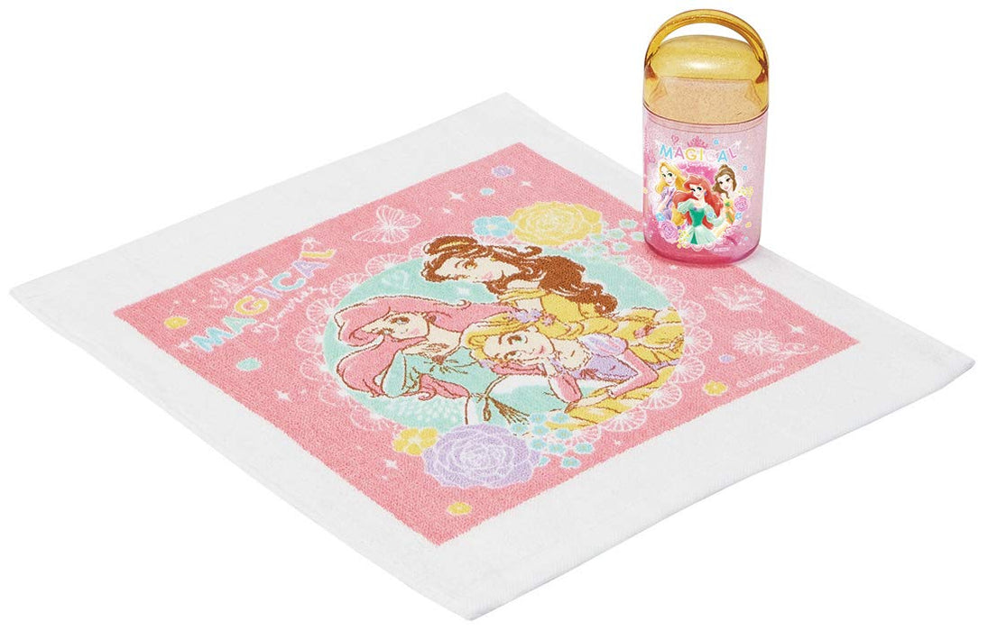 Skater Disney Princess Wet Towel Set with Convenient Case Model OA5-A- Japan Figure Store - #1 Bring To You The Best Japanese Goods