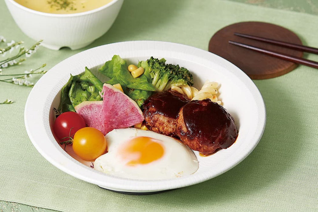 Skater Cream Easy Scooping Plate Wood Grain Made In Japan - Npls2- Japan Figure Store - #1 Bring To You The Best Japanese Goods