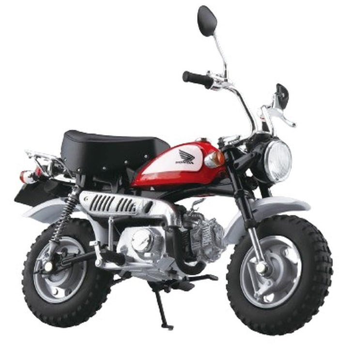Aoshima Skynet 1/12 Honda Monkey Red Motorcycle- Japan Figure Store - #1 Bring To You The Best Japanese Goods