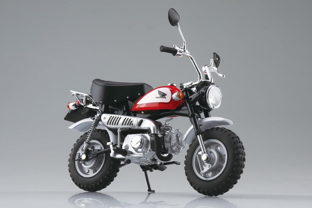 Aoshima Skynet 1/12 Honda Monkey Red Motorcycle- Japan Figure Store - #1 Bring To You The Best Japanese Goods