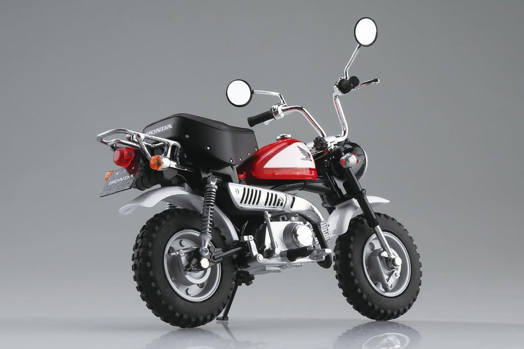 Aoshima Skynet 1/12 Honda Monkey Red Motorcycle- Japan Figure Store - #1 Bring To You The Best Japanese Goods