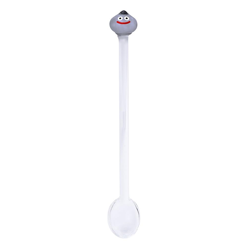 Square Enix Smile Slime Glass Spoon with Metal Slime Design