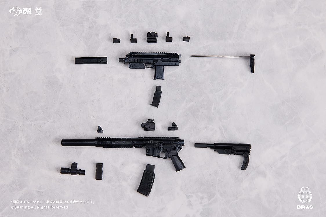 Sushing Bunny Rapid Action Squad 1/12 Scale Painted Movable Figure