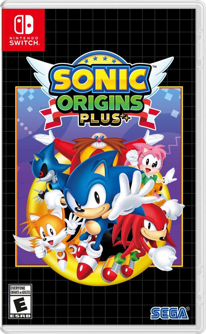 Sega Sonic Origins Plus Switch Import North America Version