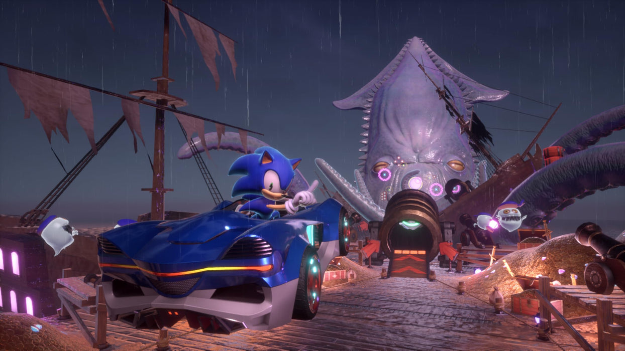 Sega Sonic Racing X-Worlds Switch with Werehog Pack DLC Pre-Order Bonus