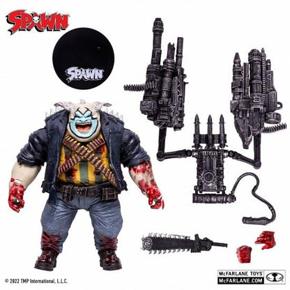 Mcfarlane Toys Spawn 7-Inch Deluxe Clown Action Figure Blood Splatter Edition- Japan Figure Store - #1 Bring To You The Best Japanese Goods