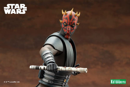 Kotobukiya Star Wars The Clone Wars 1/7 Darth Maul Artfx Figure- Japan Figure Store - #1 Bring To You The Best Japanese Goods