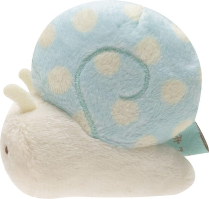 San-X Sumikko Gurashi Hand-Held Plush Toy Cute Fake Snail- Japan Figure Store - #1 Bring To You The Best Japanese Goods