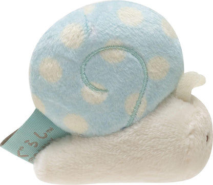 San-X Sumikko Gurashi Hand-Held Plush Toy Cute Fake Snail- Japan Figure Store - #1 Bring To You The Best Japanese Goods