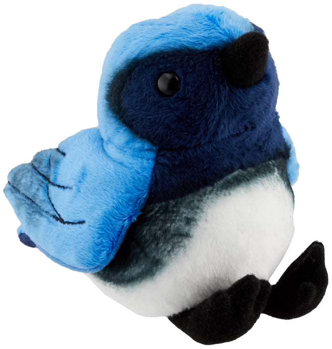 Sun Arrow Potte Plush Blue Flycatcher Toy K-8591 Soft Cuddly Bird