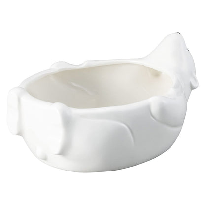 Sun Art Arctic Polar Bear Small Noodle Bowl 680ml - Cute Tableware White