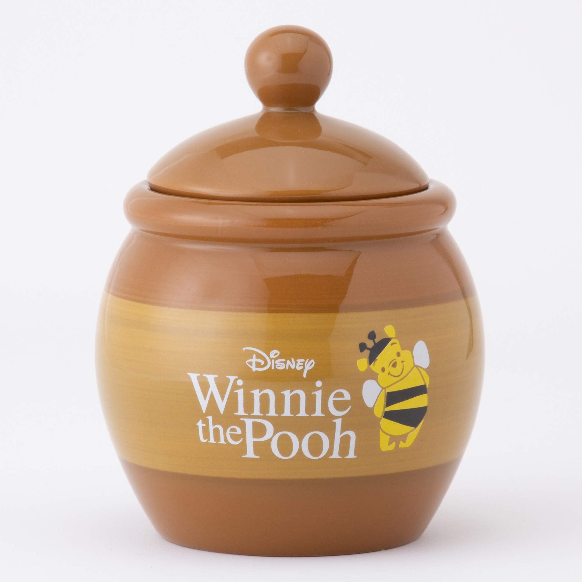Sun Art Disney Winnie The Pooh Honey Pot Canister 13.5cm Tableware Storage- Japan Figure Store - #1 Bring To You The Best Japanese Goods