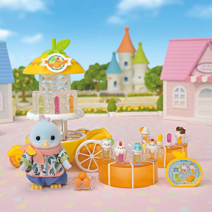 Epoch Citrus Bird Juice Shop Toy - Sylvanian Families Amusement Park Ages 3+