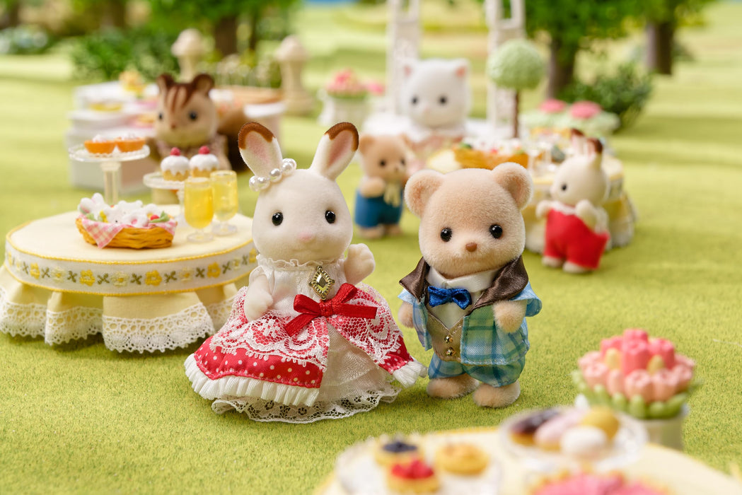 Epoch Sylvanian Families Anniversary Friends Flare & Theo C-76 Toy Dolls- Japan Figure Store - #1 Bring To You The Best Japanese Goods