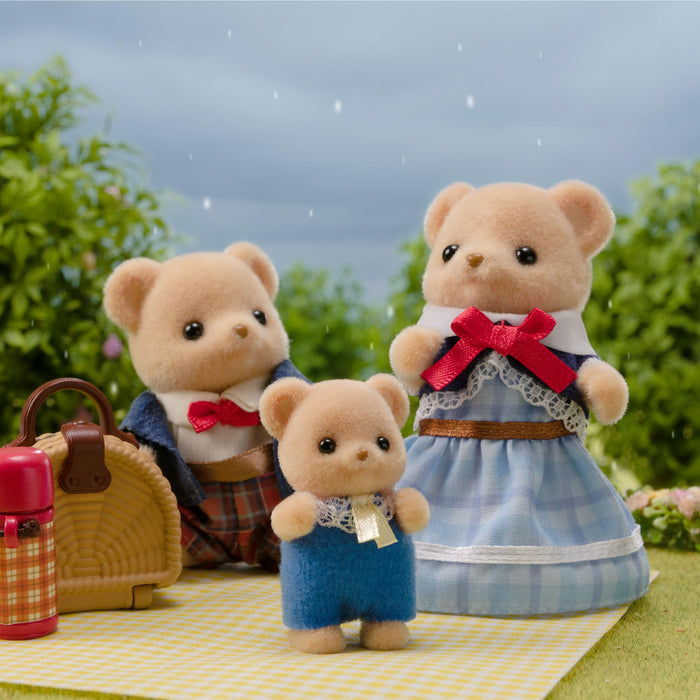 Epoch Sylvanian Families Biscuit Bear Dollhouse Set FS-59 Ages 3+ Certified- Japan Figure Store - #1 Bring To You The Best Japanese Goods