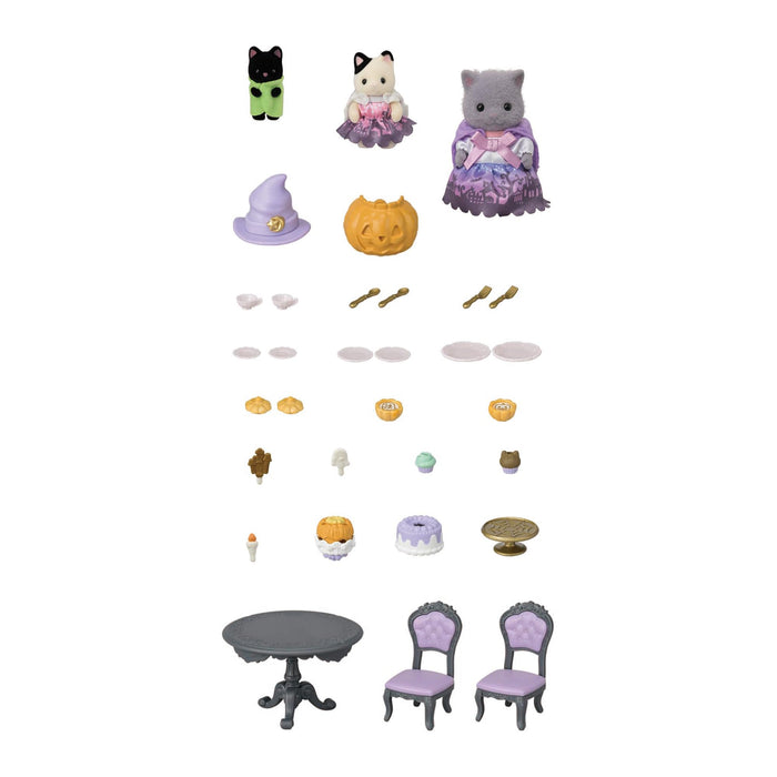 Epoch Sylvanian Families Seasonal Halloween Party Set Age 3+ Dollhouse Toy SE-211- Japan Figure Store - #1 Bring To You The Best Japanese Goods