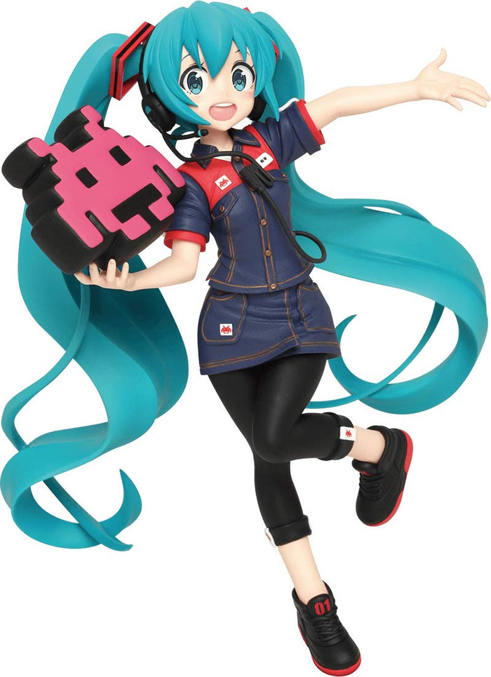 Figurine Hatsune Miku Taito Station, 2e édition, uniforme de collection.