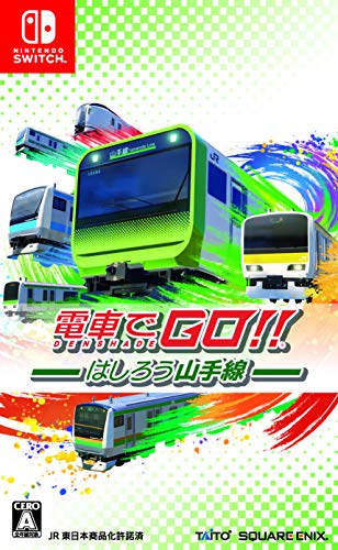Taito Square Enix Densha De Go !! Hashiro Yamanote Line Nintendo Switch New