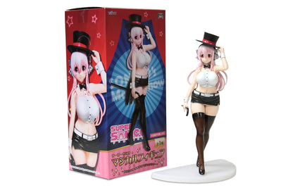 Taito Super Sonico Magical Figure Sonico & Pochaco Magic Show Collectible