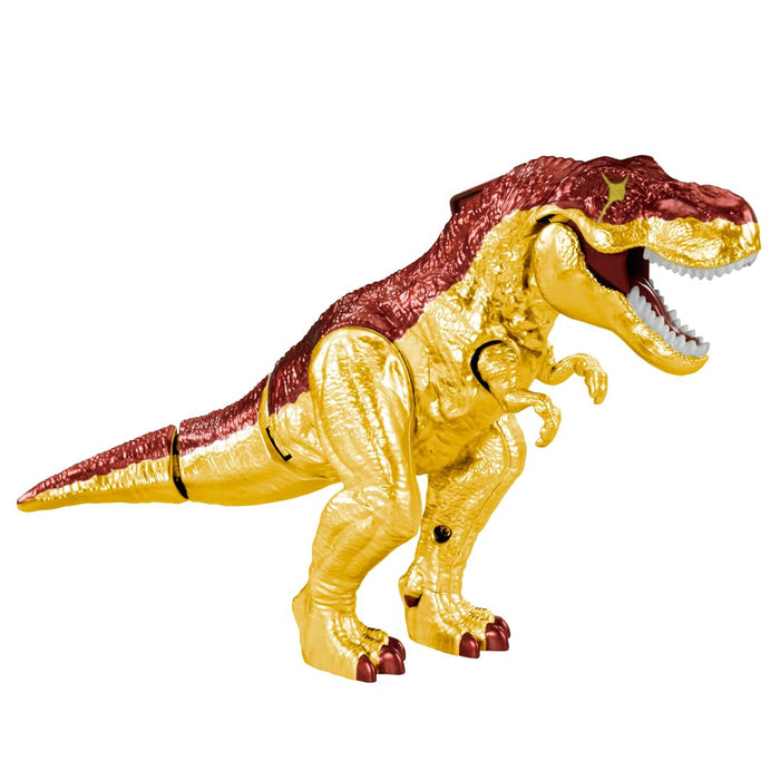 Takara Tomy Ania Kingdom Gold Blaze Tyrannosaurus Toy for Ages 3+