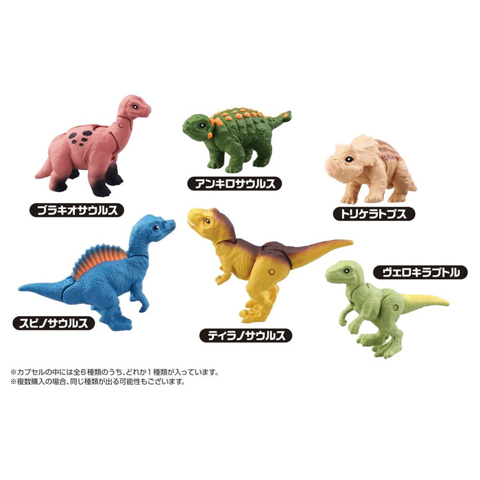 Takara Tomy Ania Dinosaur Egg Collection Toy Set for Ages 3 and Up