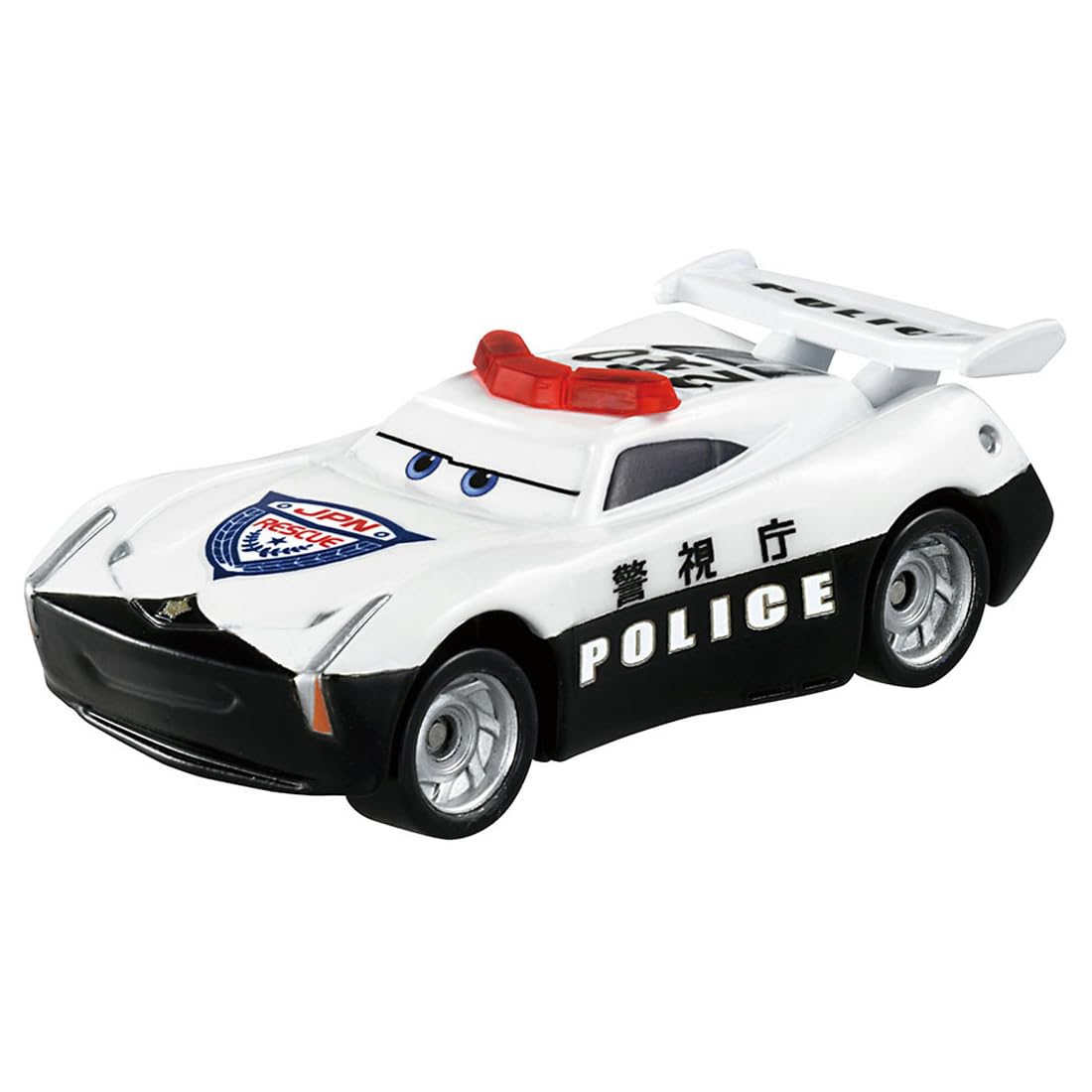Takara Tomy Disney Cars Jackson Storm Police Car Toy Ages 3+ Miniature