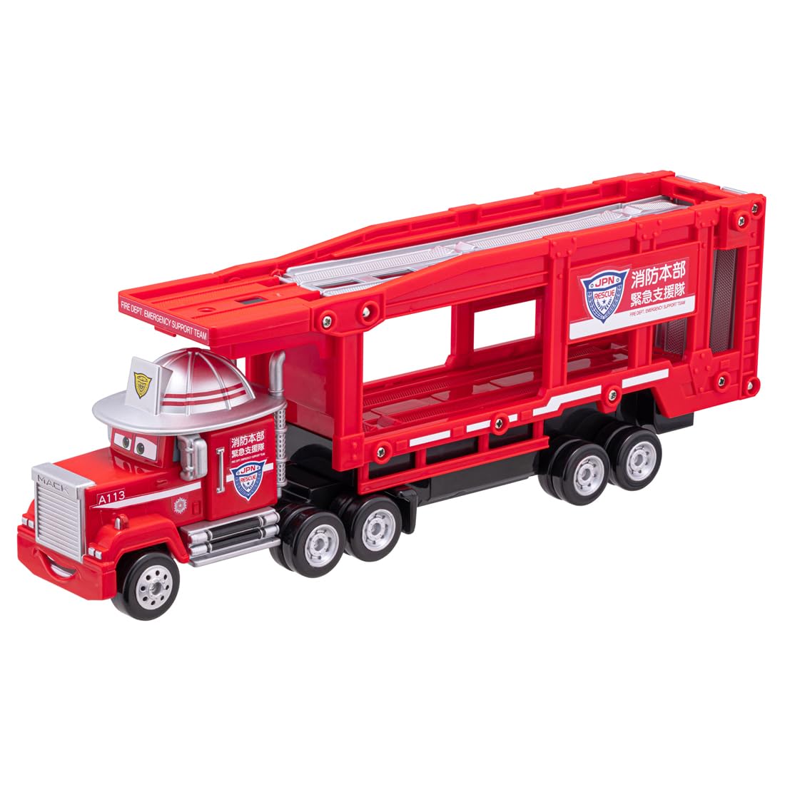 Takara Tomy Disney Cars Tomica Rescue Carrier Mack Mini Car Toy Ages 3+- Japan Figure Store - #1 Bring To You The Best Japanese Goods