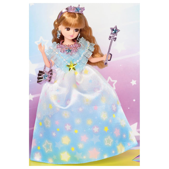 Takara Tomy Licca-Chan Doll Shiny Star Princess Dress-Up Toy Ages 3+- Japan Figure Store - #1 Bring To You The Best Japanese Goods