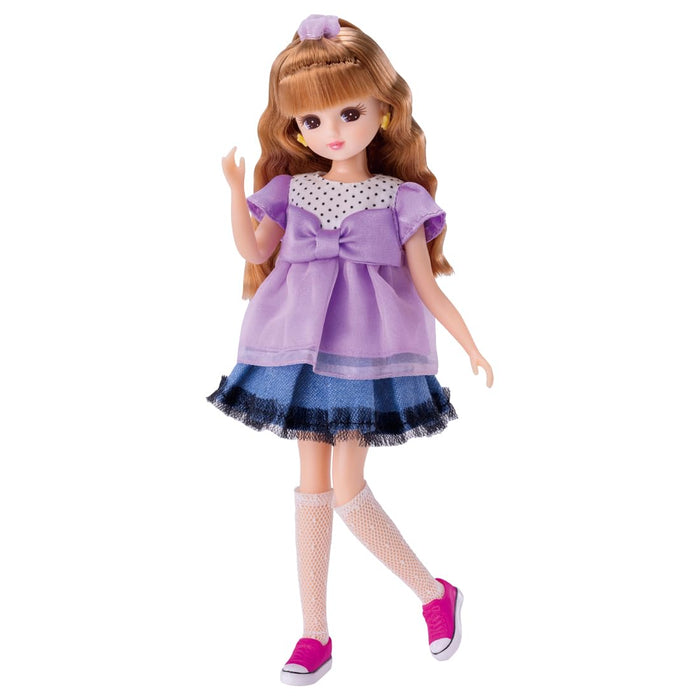 Takara Tomy Licca-Chan Doll LD-04 Everyday Style for Ages 3+ Dress-Up Play