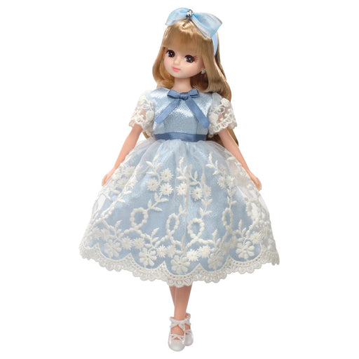Takara Tomy Licca-Chan Doll Ld-09 Classical Blue Dress Pretend Play Toy- Japan Figure Store - #1 Bring To You The Best Japanese Goods