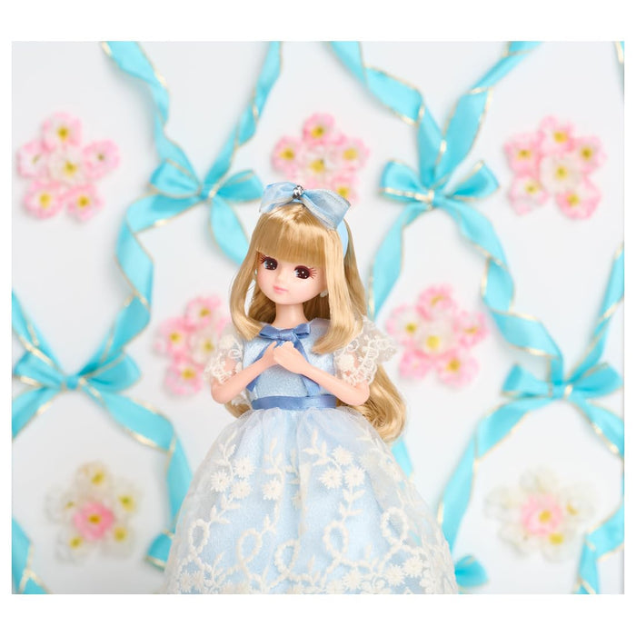 Takara Tomy Licca-Chan Doll Ld-09 Classical Blue Dress Pretend Play Toy- Japan Figure Store - #1 Bring To You The Best Japanese Goods