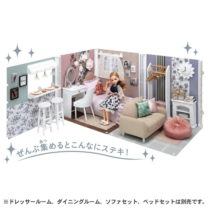 Takara Tomy Licca-Chan Doll LD-15 Francfranc Dress-Up Toy for Ages 3+- Japan Figure Store - #1 Bring To You The Best Japanese Goods