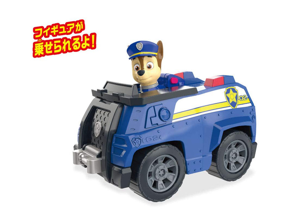Takara Tomy Paw Patrol Chase Police Car with Figure Basic Vehicle Toy- Japan Figure Store - #1 Bring To You The Best Japanese Goods