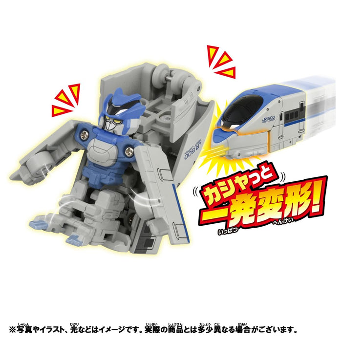 Takara Tomy Plarail Shinkalion 500 Kodama Quick Change Train Toy Ages 3+- Japan Figure Store - #1 Bring To You The Best Japanese Goods