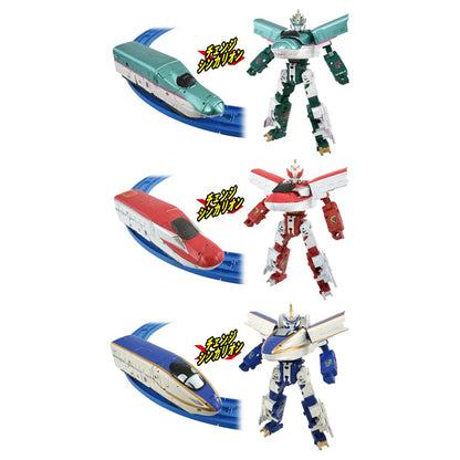 Takara Tomy Plarail Shinkalion E5 E6 E7 Combined Set Train Toys Ages 3+- Japan Figure Store - #1 Bring To You The Best Japanese Goods