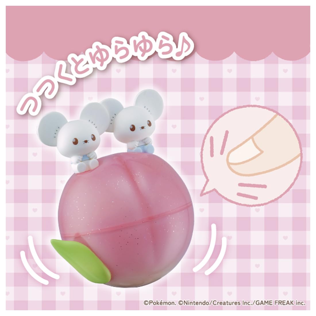 Takara Tomy Pokemon Pokepeace Doll Wakkanezumi Fruit Moments Plush Toy