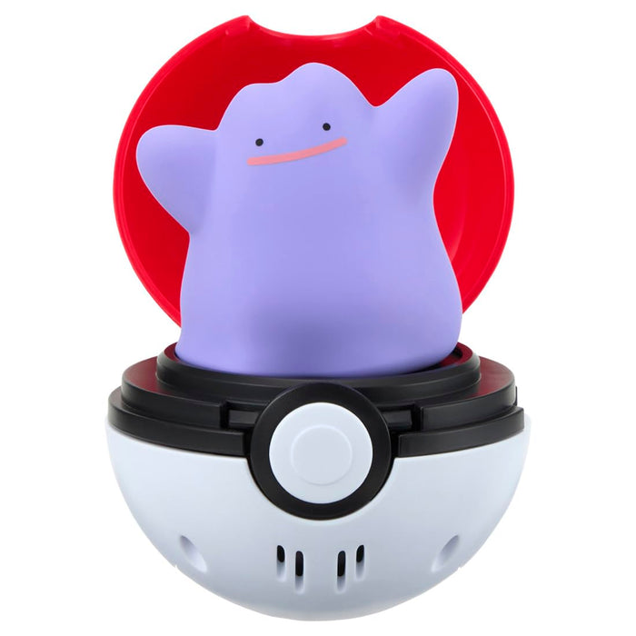 Takara Tomy Pokemon Pyokopunyu Ditto Soft Plush Toy Collectible