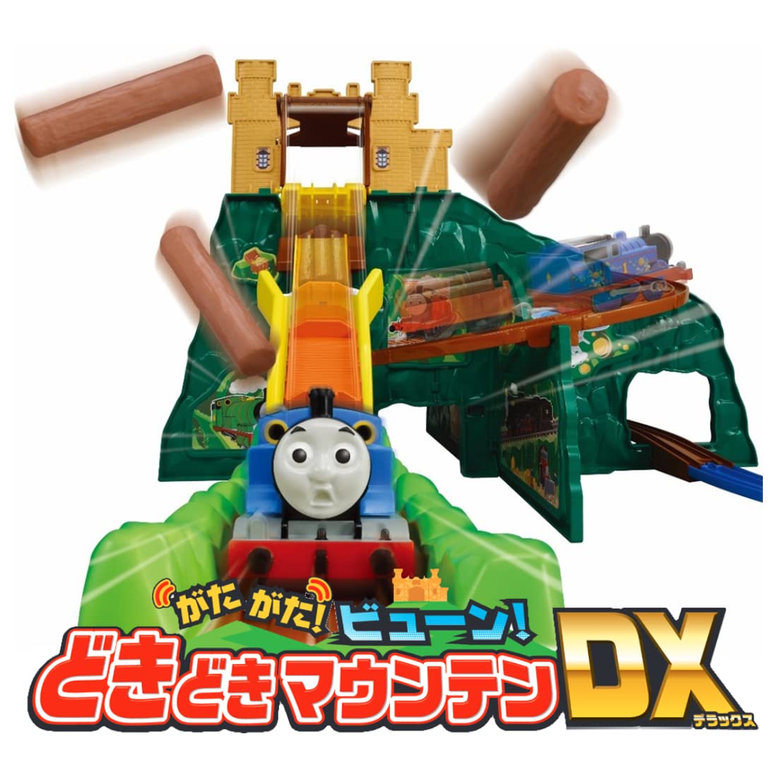 Takara Tomy Plarail Thomas The Tank Engine Exciting Mountain DX Train Toy for Age 3+- Japan Figure Store - #1 Bring To You The Best Japanese Goods