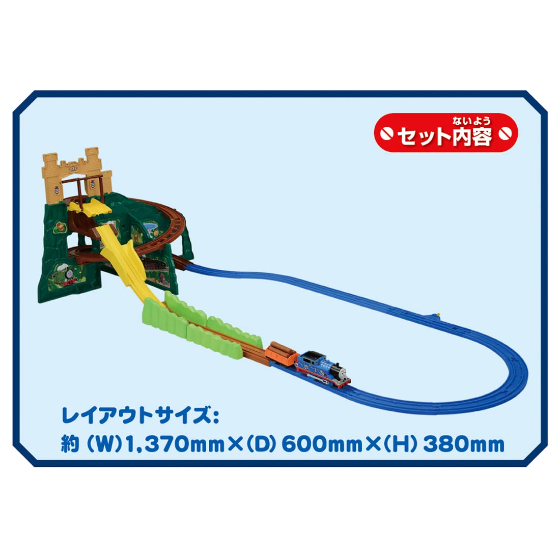 Takara Tomy Plarail Thomas The Tank Engine Exciting Mountain DX Train Toy for Age 3+- Japan Figure Store - #1 Bring To You The Best Japanese Goods