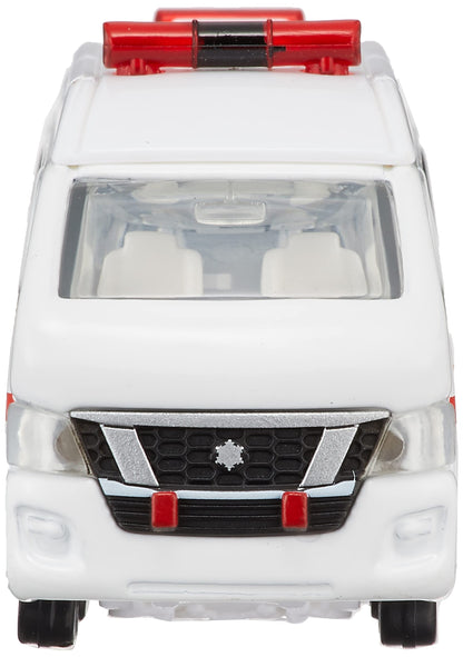 Takara Tomy Tomica No. 18 Nissan NV350 Caravan Ambulance Miniature Toy Car- Japan Figure Store - #1 Bring To You The Best Japanese Goods