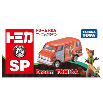Takara Tomy Tomica Dream Finnick's Van Mini Car Toy for Ages 3+