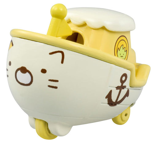 Takara Tomy Dream Tomica Sumikkogurashi Boat Cat Car Toy for Ages 3+